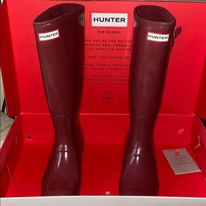 HUNTER ORG TALL GLOSS: LAVA RED